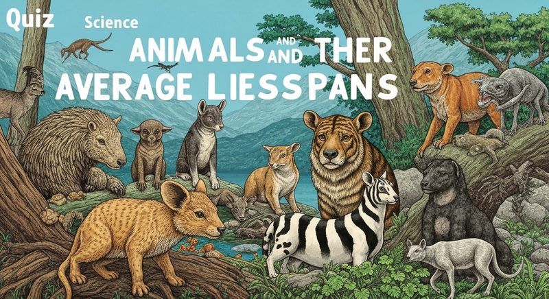 Animals and Their Average Lifespans