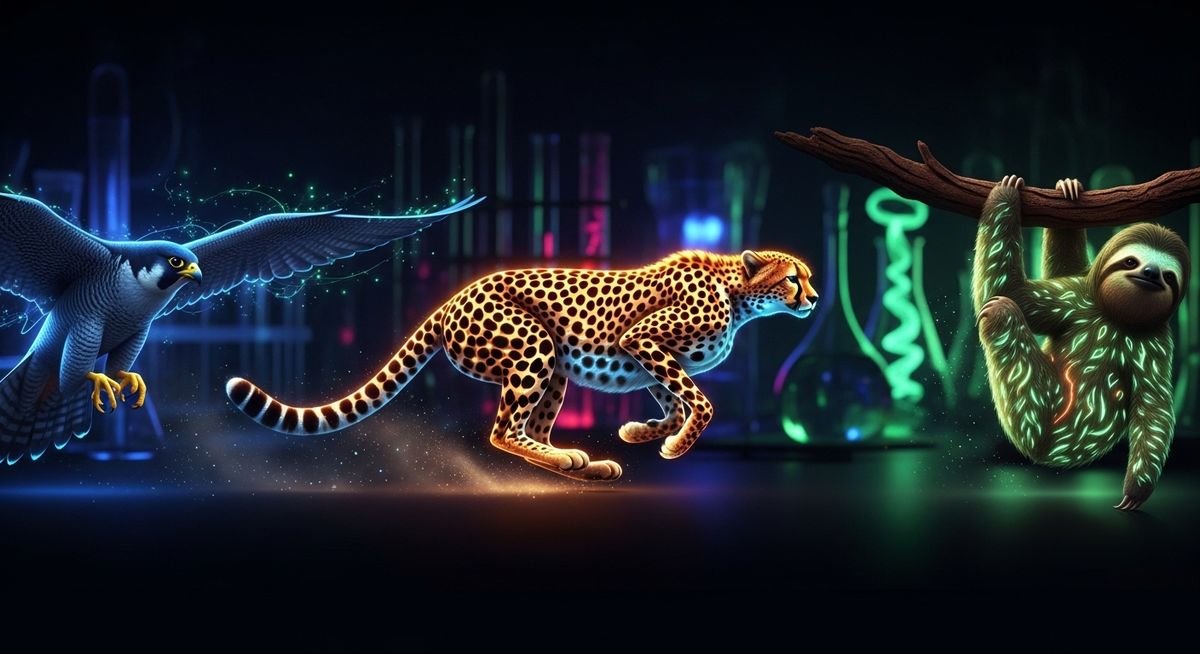 Order These Animals from Fastest to Slowest