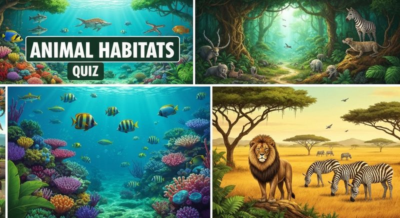 Animal Habitats Quiz