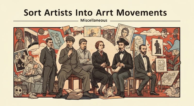 Sort Artists Into Art Movements