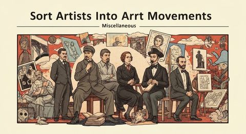 Sort Artists Into Art Movements