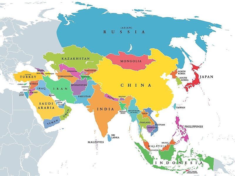 Asia Map Quiz