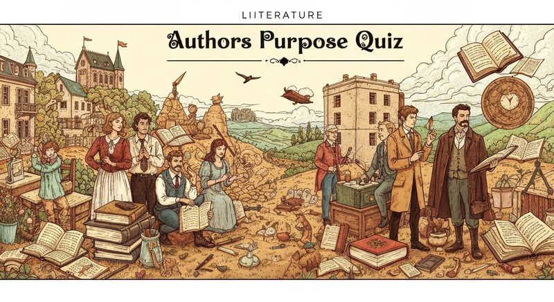 Authors Purpose Quiz