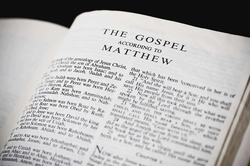 Book Of Matthew Quiz