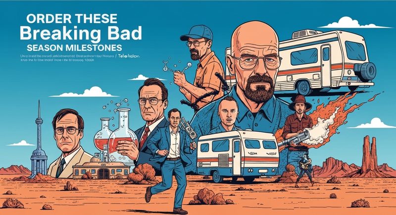 Order These Breaking Bad Season Milestones