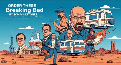 Order These Breaking Bad Season Milestones