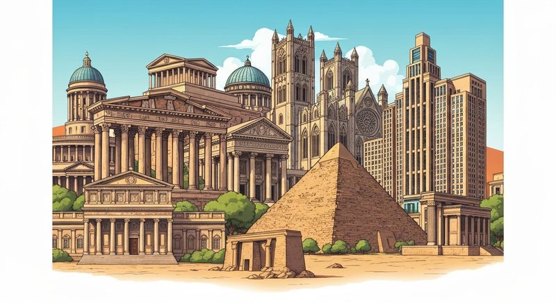 Sort Famous Buildings Into Architectural Purposes