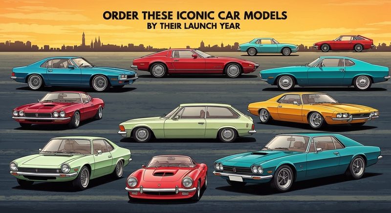 Order These Iconic Car Models by Their Launch Year