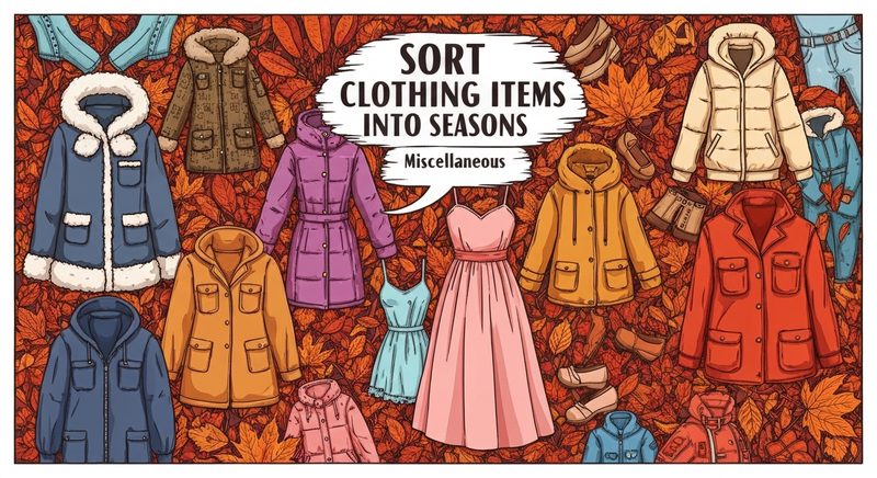 Sort Clothing Items Into Seasons