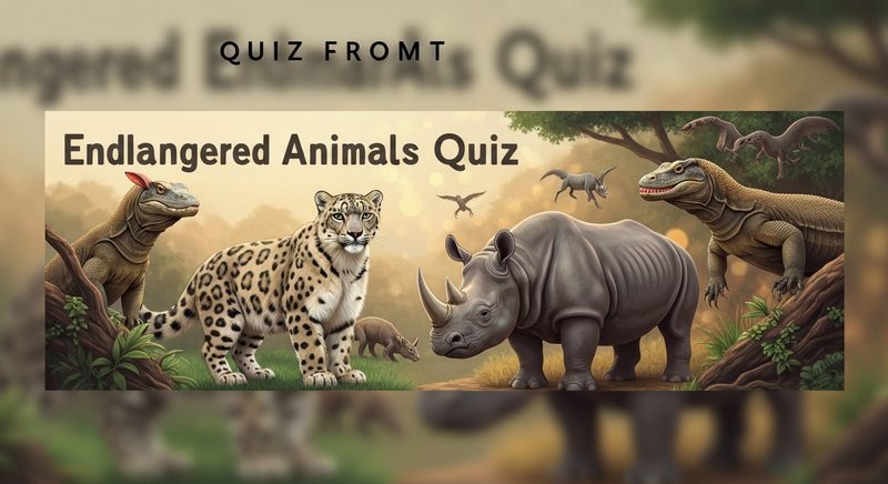 Endangered Animals Quiz