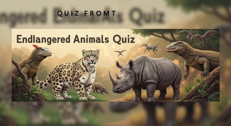 Endangered Animals Quiz
