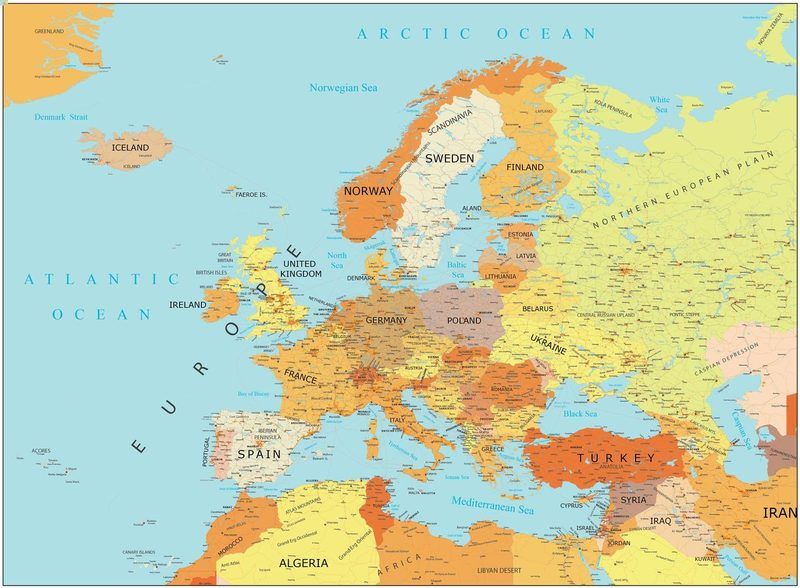 Europe Map Quiz