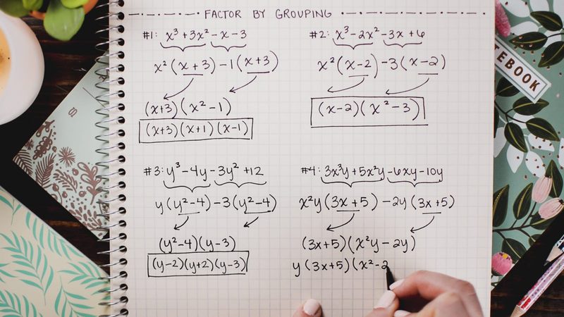 Factoring Quiz