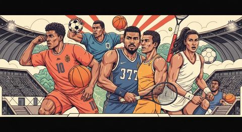Famous Athletes Slideshow