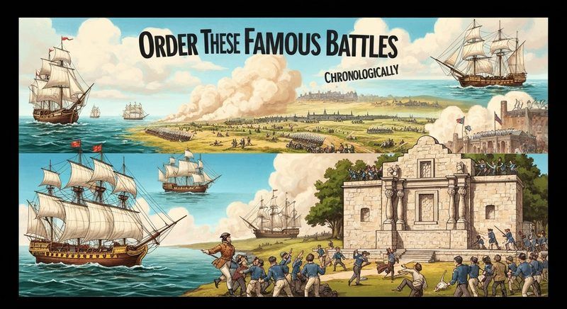 Order These Famous Battles Chronologically