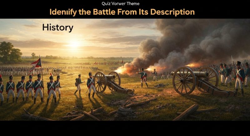 Identify the Battle From Its Description