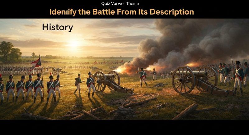 Identify the Battle From Its Description