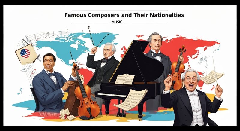 Famous Composers and Their Nationalities