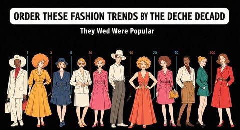 Order These Fashion Trends by the Decade They Were Popular