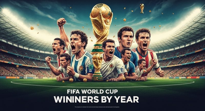 FIFA World Cup Winners by Year