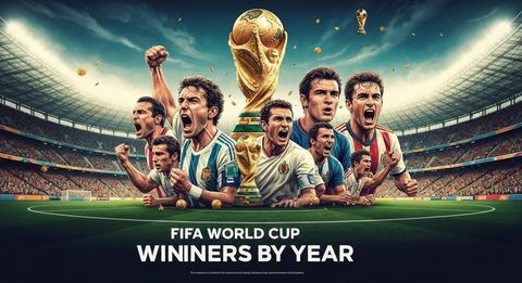 FIFA World Cup Winners by Year