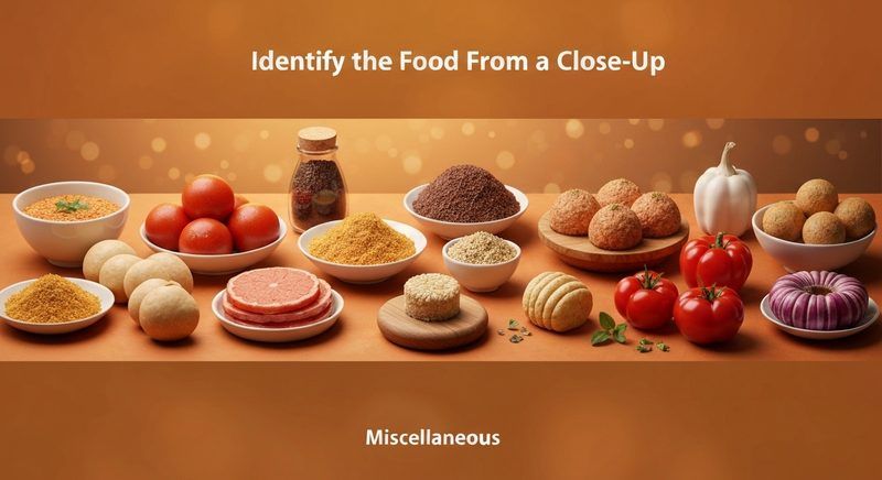 Identify the Food From a Close-Up