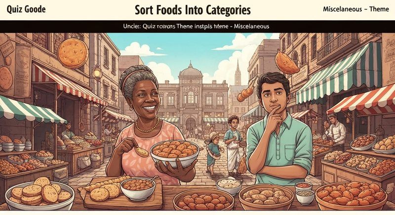 Sort Foods Into Categories