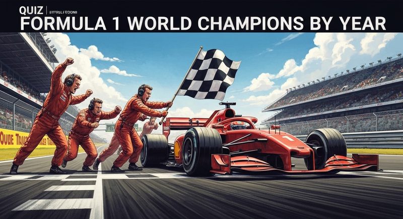 Formula 1 World Champions by Year