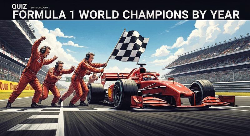 Formula 1 World Champions by Year