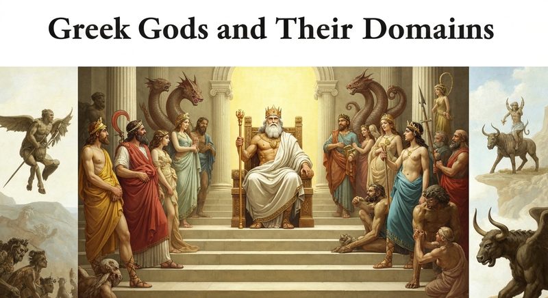 Greek Gods and Their Domains