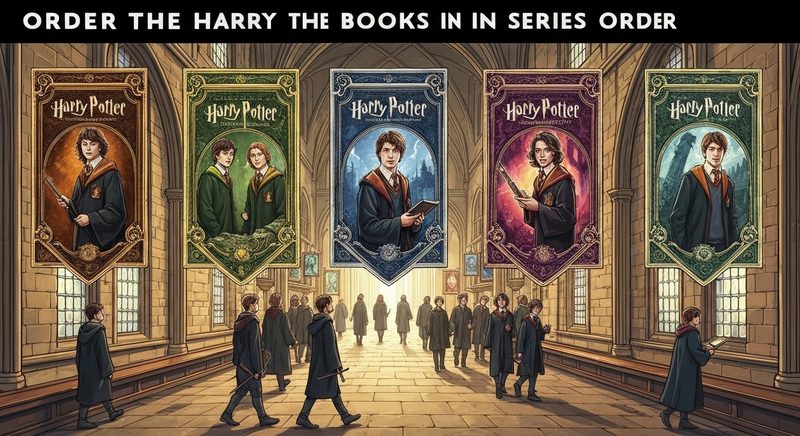 Order the Harry Potter Books in Series Order