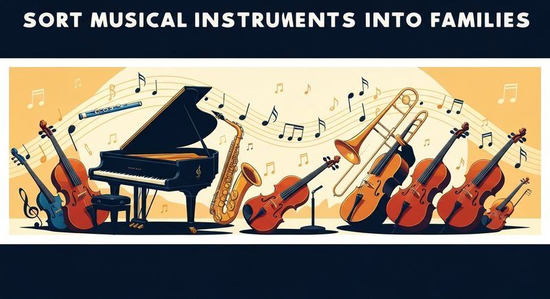 Sort Musical Instruments Into Families