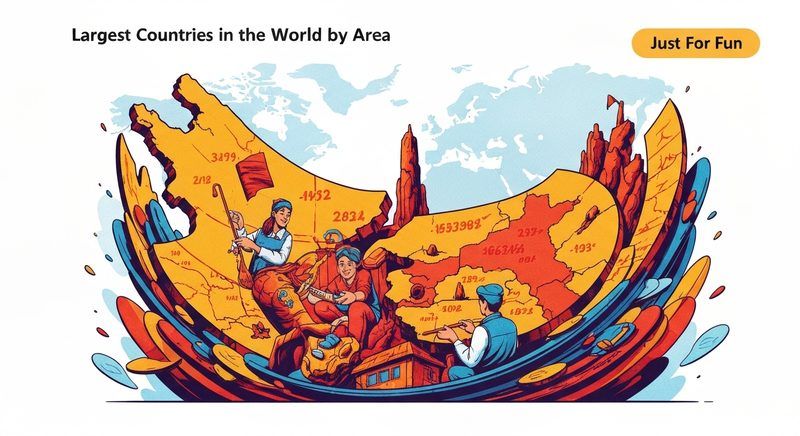 Largest Countries in the World by Area