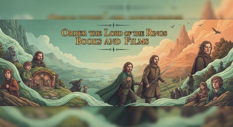 Order the Lord of the Rings Books and Films