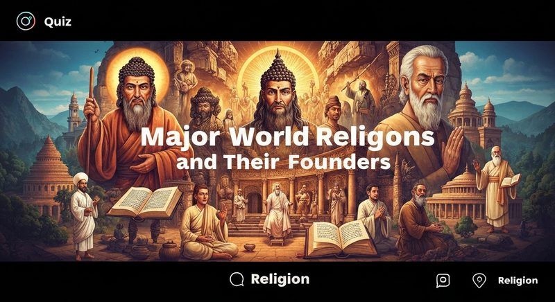 Major World Religions and Their Founders