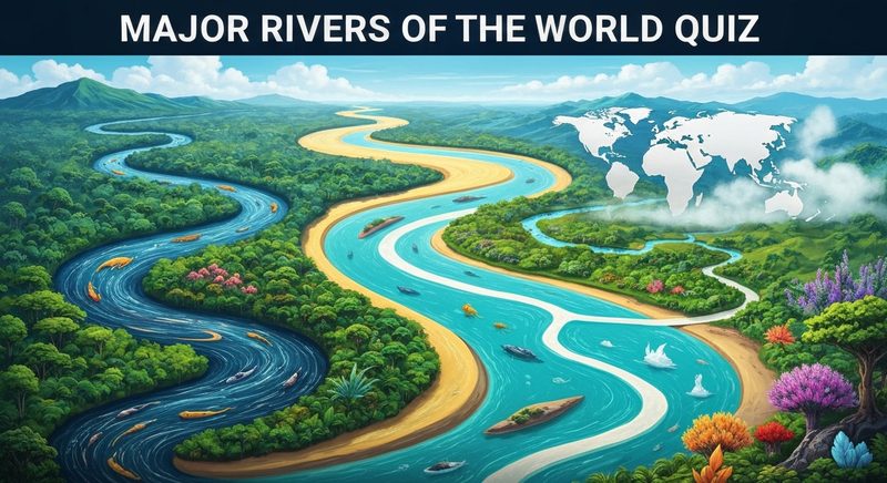 Major Rivers of the World Quiz