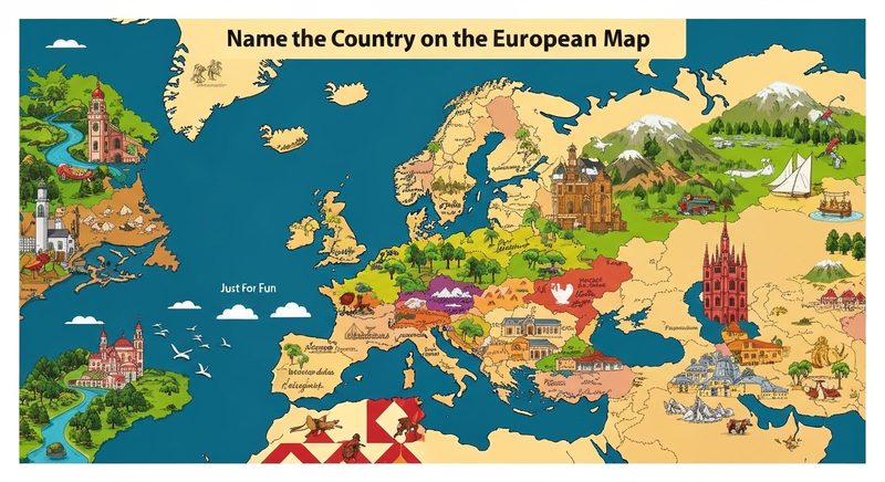 Name the Country on the European Map