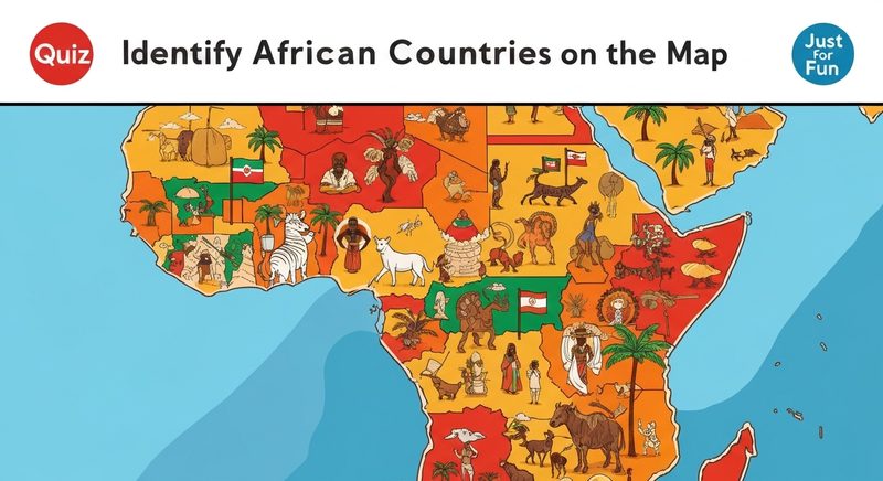 Identify African Countries on the Map