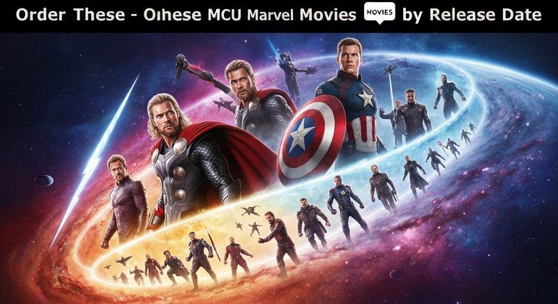 Order These MCU Marvel Movies by Release Date