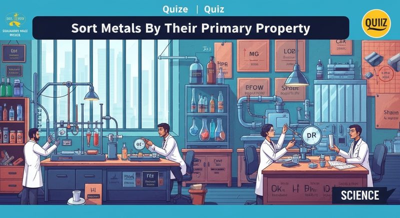 Sort Metals By Their Primary Property