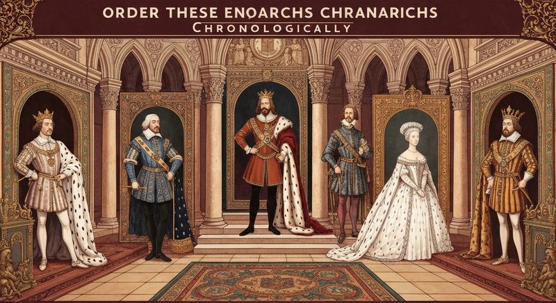 Order These English Monarchs Chronologically