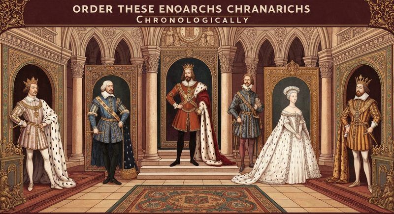 Order These English Monarchs Chronologically