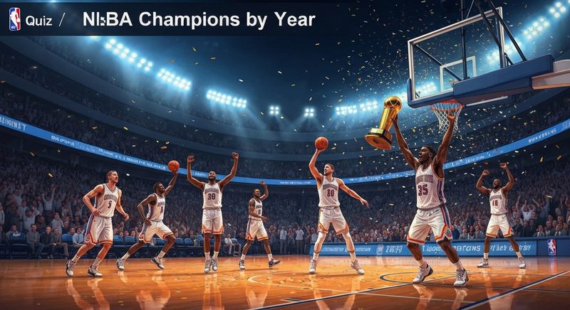 NBA Champions by Year
