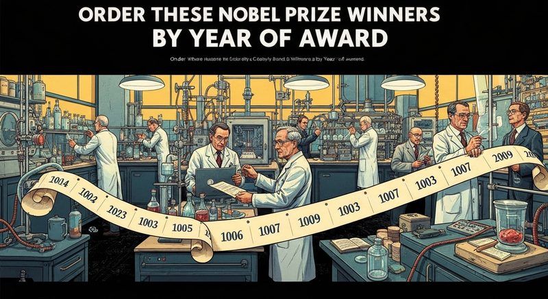 Order These Nobel Prize Winners by Year of Award