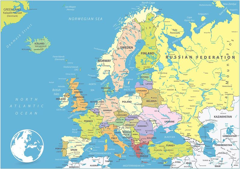 Northern Europe Map Quiz