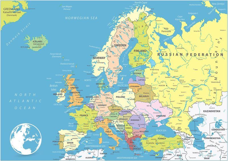 Northern Europe Map Quiz