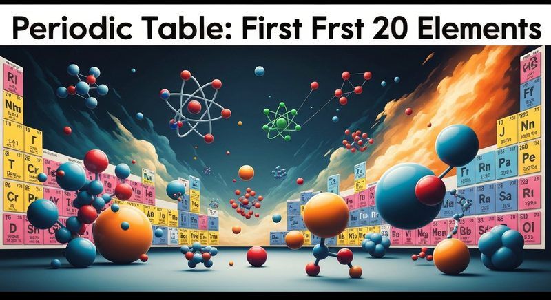 Periodic Table: First 20 Elements