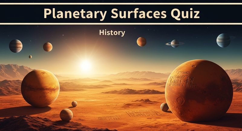 Planetary Surfaces Quiz
