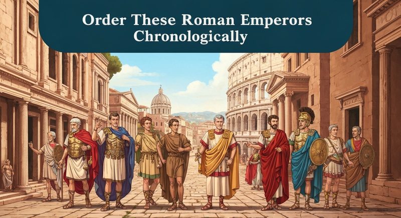 Order These Roman Emperors Chronologically