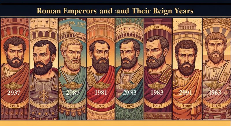 Roman Emperors and Their Reign Years